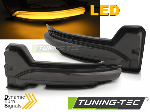 Upgrade LED Seitenblinker für Ford Focus MK4 3/5 Türer ab 2018 Schwarz dynamisch